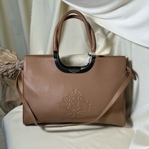 GUY LAROCHE New Leather Satchel Bag